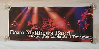#ad Dave Matthews Band Under The Table Original 1995 RCA Records Promo Poster 39x16 $49.99