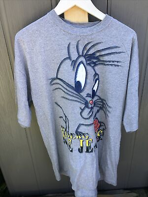 #ad Vintage Iceberg Ice Jeans 2XL Tshirt Bugs Bunny Front amp; Back Graphics Italy USA $25.00