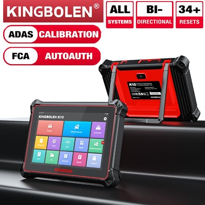 #ad KINGBOLEN K10 Car Bidirectional Full System Diagnostic Scanner Tool ECU Coding $779.00