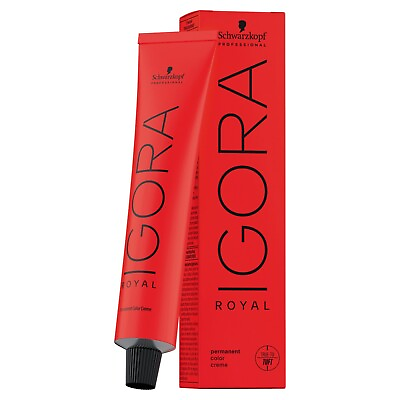 #ad Schwarzkopf Igora Royal Permanent Hair Color 2.1 oz CHOOSE COLOR $12.75