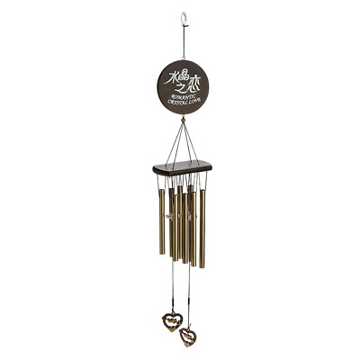 #ad 8 Tubes Bell Chime Wind Memorial Tuned Church Bells Hanging Student Metal $12.99