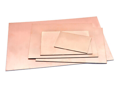 #ad FR4 Two Double Side PCB Copper Clad Laminate Board 7x10cm 20x30cm $116.31