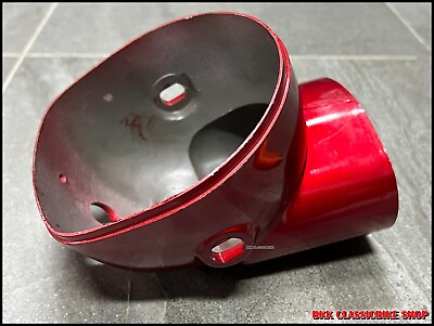 #ad NEW Suzuki A50 AC50 AS50 A70 A80 Headlight Light Lamp Case RED Aftermaket part $29.34