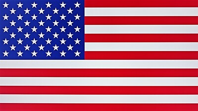 #ad AMERICAN COUNTRY FLAG STICKER DECAL 5YR VINYL STATE FLAG FREE GIFTS $2.99