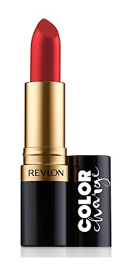 #ad Revlon Super Lustrous Color Charge Lipstick #027 Pure Red Matte FREE SHIP $7.99