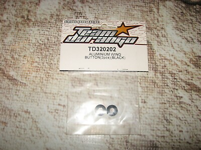 #ad Vintage RC Durango Spares Wing Buttons 2 Black TD320202 $7.45