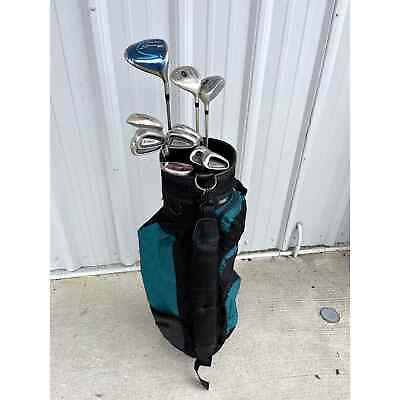 #ad Women#x27;s Complete Right Handed Golf Club Set with Cart Bag $149.99