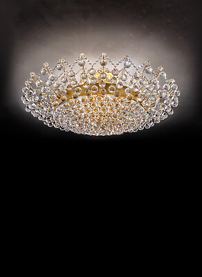 #ad Ceiling From Ceiling Of Luxury Crystal 12 Lights Classic MS 338 $11461.80