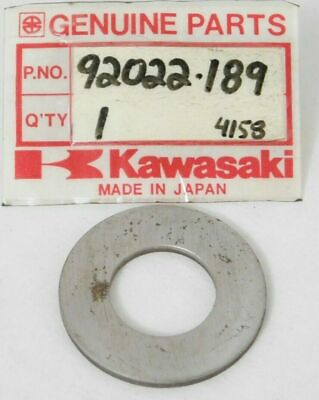 #ad NOS KAWASAKI S2 F11 F11M S1 S3 KH400 20MM PLAIN WASHER PART OEM 92022 189 $73.00