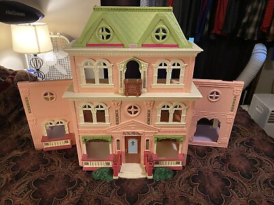 #ad 2008 Fisher Price Loving Family Victorian Grand Mansion Dollhouse READ DESC $99.95