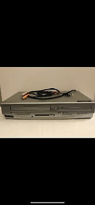#ad Sylvania DVD VHS Combo Player 4 Head Model DVC840E TESTED No Remote $32.99