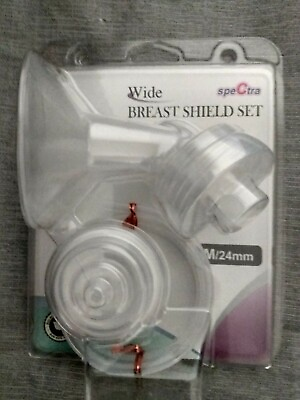 #ad speCtra Wide Breast Shield Set M 24mm $7.99