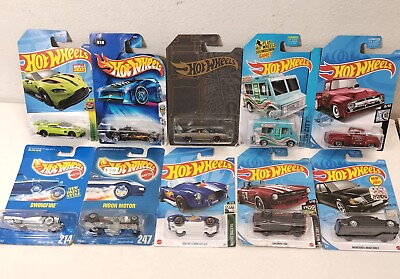 #ad Hot Wheels 10 Car Bundle Lot Variety 1 64 Kids Toy Mattel NEW $9.99