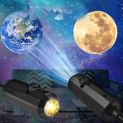 #ad USB Moon Light Projector Led Globe Star Galaxy Lamp Night Lighting for Home $10.70