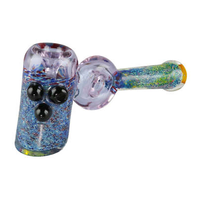 #ad Heavy Worked Hammer Bubbler Pipe $54.99