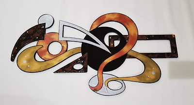 #ad Dramatic Mid Century Design Wall art Odyssey Abstract Wall Sculpture 41x24 $349.99
