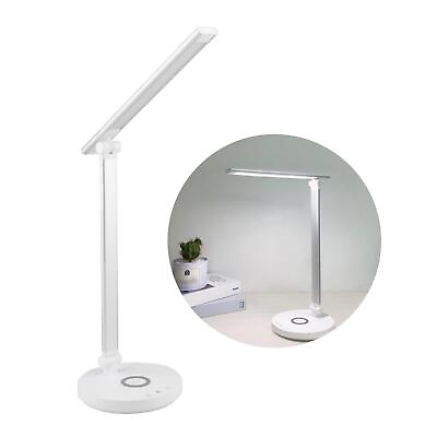 #ad LED Desk Lamp Eye caring Table Lamps w USB Charging Port for Home Office $31.92