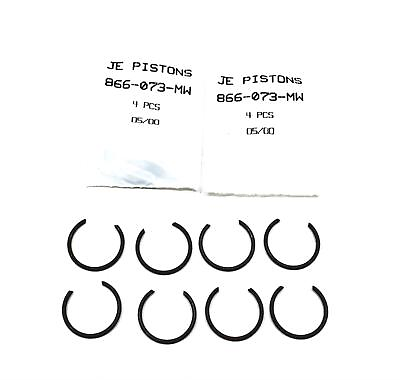 #ad JE Pistons 4 Piece Set Wire Lock 866 073 MW Lot of 2 NOS $25.76