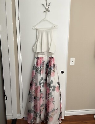 #ad Floral Prom Dress $100.00