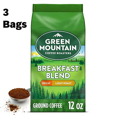 #ad Green Mountain Coffee Roasters Breakfast Blend Decaf Ground Light Roast $19.99
