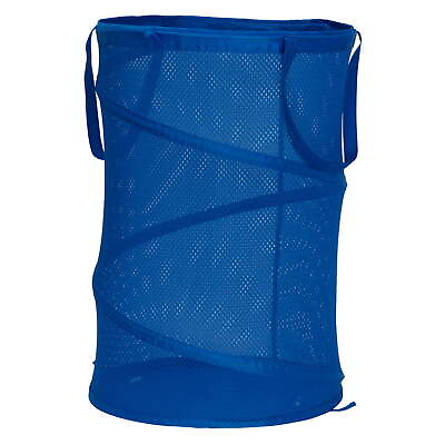 #ad Household Essentials Pop Up Laundry Hamper Blue $21.17