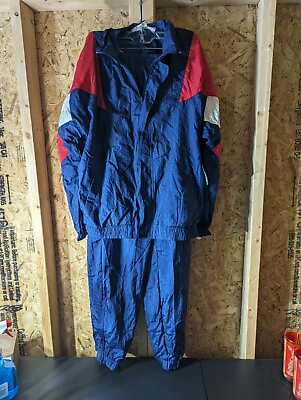 #ad Champs Style ladies medium size nylon wind suit with poly cotton lining $41.00