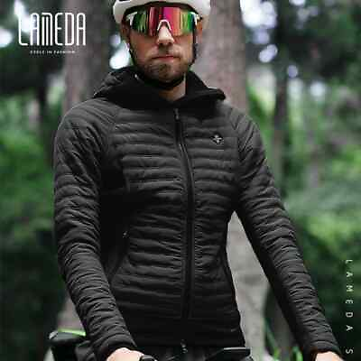#ad Men Winter Cycling Jackets Windproof Warm Cotton Clothing Long sleeved Jacket $172.41