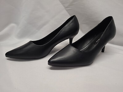 #ad WOMEN#x27;S FRENCH CONNECTION KATE BLACK PUMPS Size 9 US 40 EU NEW w Scuffs Classic $57.50