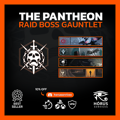 #ad THE PANTHEON Raid Boss Gauntlet High Score Guaranteed All Platforms $24.99