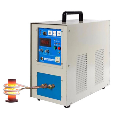 #ad Heating Machine High frequency Induction 15KW 220V Gold Melting Furnace tools $945.99