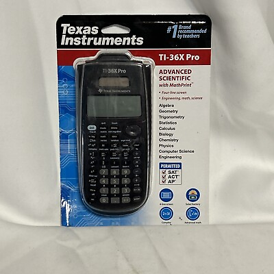 #ad Texas Instruments TI 36X Pro Engineering MATH Scientific Calculator *NEW* $20.00