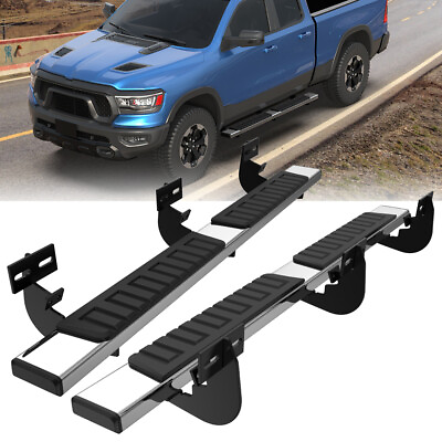 #ad 6quot; Nerf Bar Side Step Running Board For 09 18 Ram 1500 19 23 Classic Quad Cab $128.92