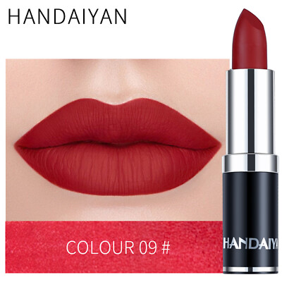 #ad Professional Matte 12 Colors Makeup Lipstick Lips Waterproof T6D3 C $6.91