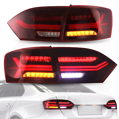 #ad VLAND LED Tail Lights For 2011 2014 Volkswagen Jetta W Sequential Signal Turn $219.99