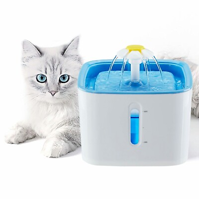 #ad Ciays Cat Dog Water Drinking Dispenser Bowl2.5L Automatic Pet Water Fountain $18.04