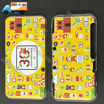 #ad For Nintendo New 2DS XL New 2DS LL Protective Case Cover Shell Skin Super Mario $19.32