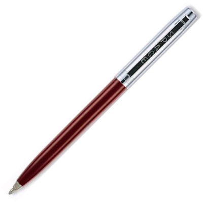#ad Fisher Space Pen Burgundy amp; Chrome Cap O Matic Ballpoint Pen NEW S251BU $18.95