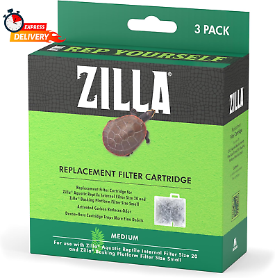 #ad Replacement Filter Cartridges Medium 3 Pack $10.20