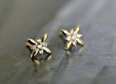 #ad Flower Earrings Gold Earrings For Women Stud Earrings Jewelry For Women $39.99