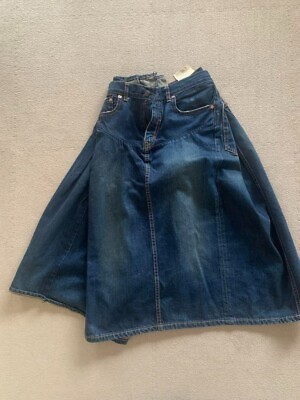 #ad JUNYA WATANABE denim deformed denim skirt Comme des Garcons JAPAN $397.89