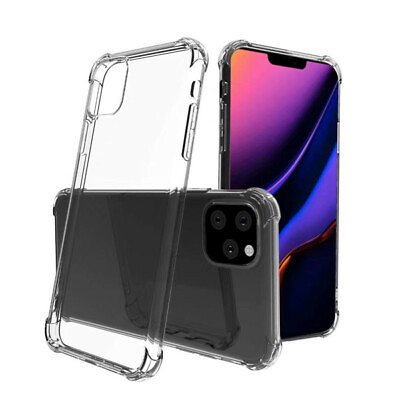 #ad Clear Case For iPhone 12 12 Pro12 Pro Max Four Side Shockproof amp; 360 Protection $7.99