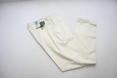 #ad Chaps Ralph Lauren Chino Pants Classic Flat Beige Mens Sz 36 x 36 NWT $40.49