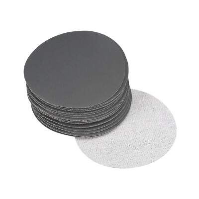 #ad 20pcs 3quot; Wet Dry Sandpaper Hook Loop Sanding Disc Silicon Carbide 400 2500 Grit $14.17