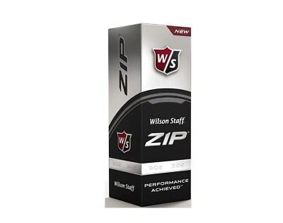 #ad White Staff Zip Double Dozen Golf Balls 24 Pack $26.92