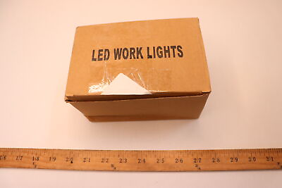 #ad 2 Pk LED Work Lights Black $11.16