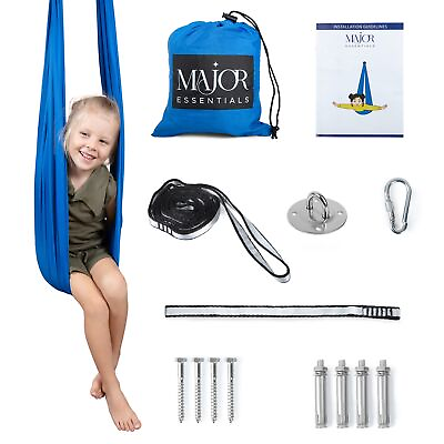 #ad Sensory Swing for Kids amp; Adults Stretchable Nylon Sensory Swing Indoor amp; Outd... $32.67