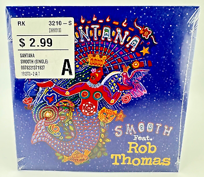#ad Santana : Smooth New CD Single * SEALED * $8.90