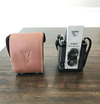 #ad Vintage ARGUS Seventy Five Antique Camera Flash Case Bakelite Mid Century $52.05