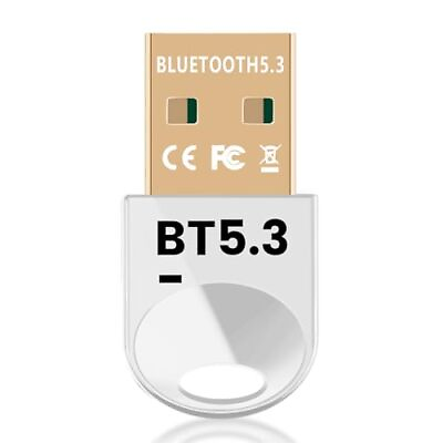 #ad Bluetooth Adapter for PC Bluetooth 5.3EDR USB Dongle Bluetooth Receiver Tr... $20.62