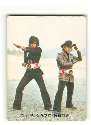 #ad Calbee Inc 【Old Kamen Rider Card】 KR21 version Hongo and Ichimonji#x27;s Hen... $35.00